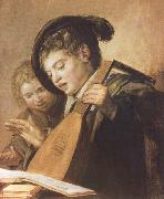 Two Singing Boys Frans Hals